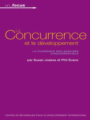 cover image of La concurrence et le développement